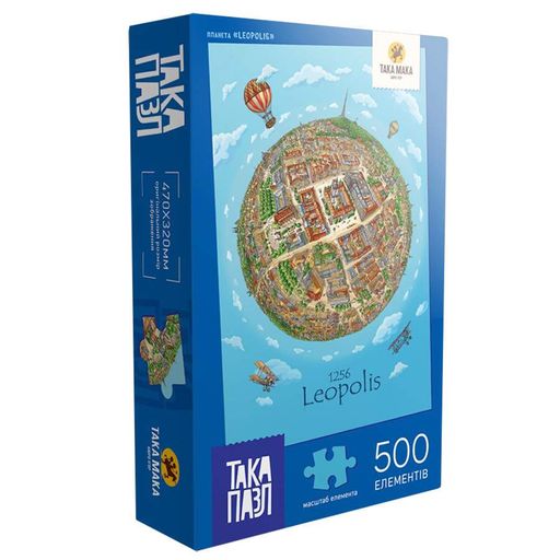 Пазл класичний Леополіс 960452 (310001-UA) 500 елементів Така Мака (2127798)