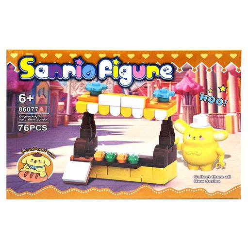 Детский игровой конструктор "PomPomPurin" 86077-2, 76 деталей Bambi (2127886)