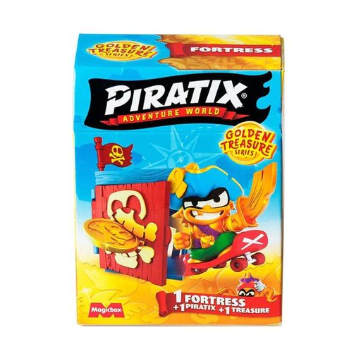 Детский игровой набор с фигурками "Крепость" PIRATIX PPX1D212IN00 серии "Golden Treasure" Piratix (2128233)
