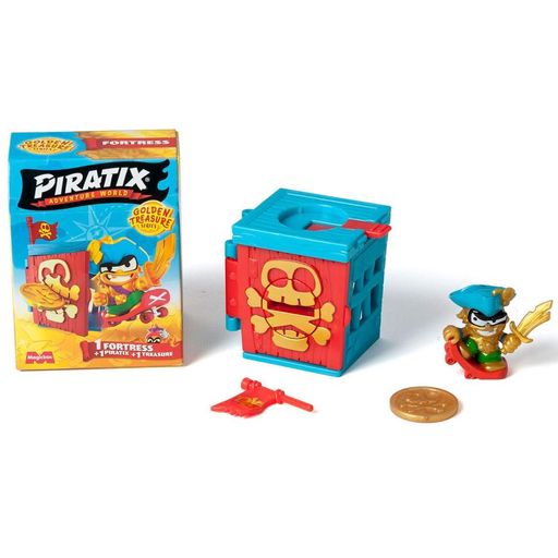 Детский игровой набор с фигурками "Крепость" PIRATIX PPX1D212IN00 серии "Golden Treasure" Piratix (2128233)