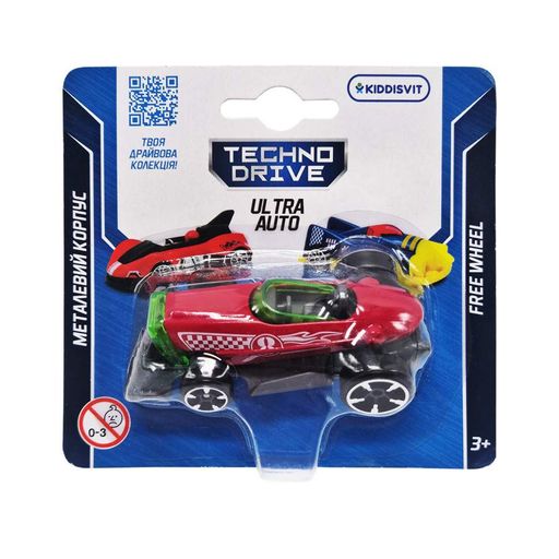 Ігрова міні-машинка Ultra Auto TechnoDrive 250321W-5 металевий корпус TechnoDrive (2128441)