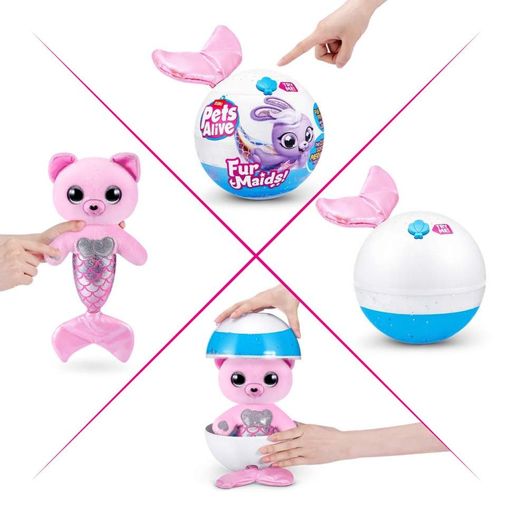 Інтерактивний ігровий набір серії "Furmaids" Кошеня Пурл Pets & Robo Alive 9555A Pets & Robo Alive (2128674)