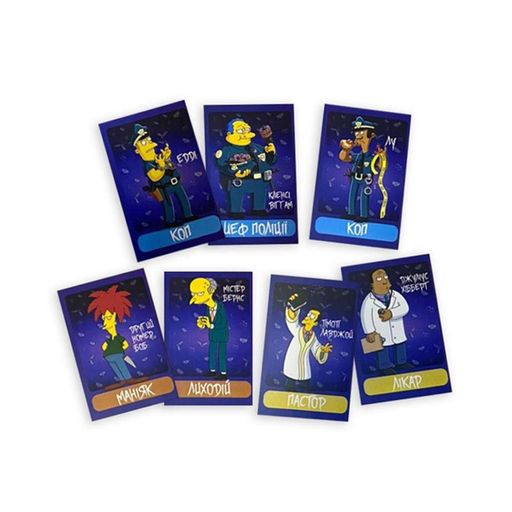 Настольная игра "Мафия "Симпсоны" PLR-0036 FlixPlay (2128687)