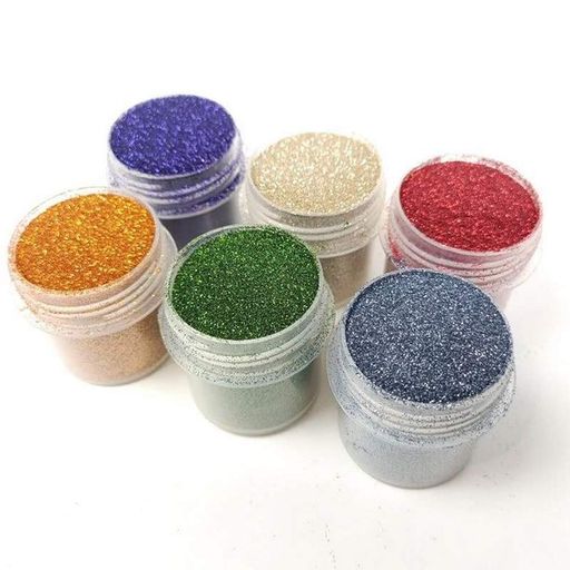 Набор глиттера для био-тату "Большой № 5" glitter-set-big-6x-5, 6 штук по 12 мл Fresh Tattoo (2128918)