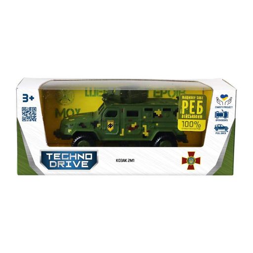 Игровая автомодель "Казак 2М1 - Азов" KS450-2 серия "Шевроны Героев" TechnoDrive (2129248)