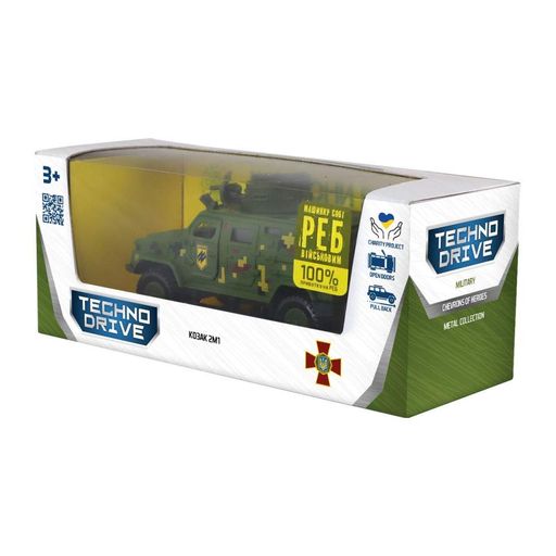 Игровая автомодель "Казак 2М1 - Азов" KS450-2 серия "Шевроны Героев" TechnoDrive (2129248)