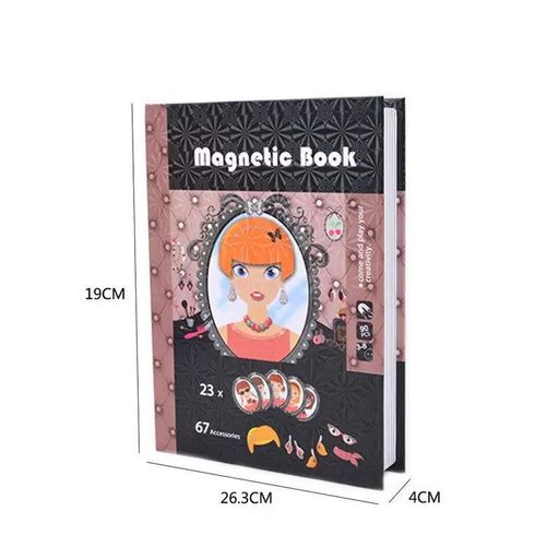 Набор для творчества "Принцесса"  LY8726-19 магнитная книга Bambi (2129334)