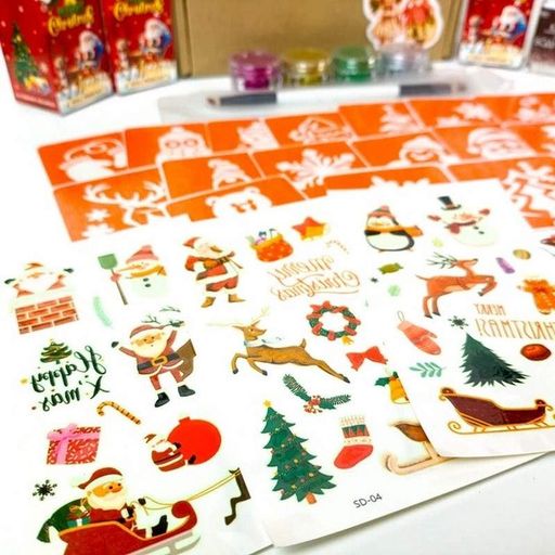 Подарунковий набір "Різдвяне диво: Чарівний Подарунок" gift-box-christmass-3kids Fresh Tattoo (2129415)