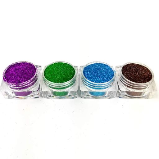 Набор глиттера для био-тату «Базовый №3» glitter-set-4x-3, 4 цвета Fresh Tattoo (2129459)