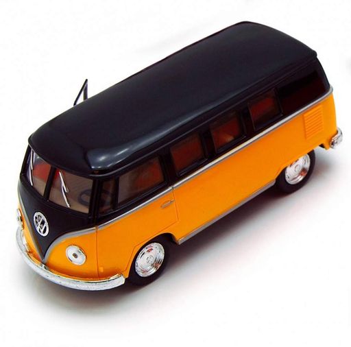 Модель автобус KT5376W Volkswagen T2 BUS  Помаранчевий Kinsmart (2129592)