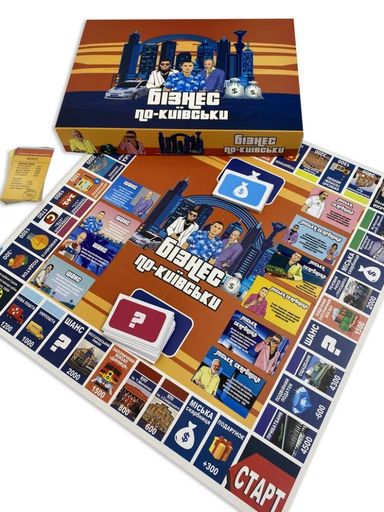 Настольная игра "Монополия Бизнес по-Киевски" PLR-0028 FlixPlay (2129630)