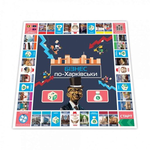 Настольная игра "Монополия Бизнес по-Харьковски" PLR-0027 FlixPlay (2129631)