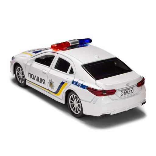 Автомодель дитяча Toyota Camry Поліція TechnoDrive KM250416 масштаб 1:43 TechnoDrive (2129690)