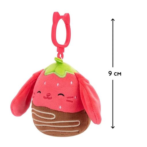 Мягкая игрушка на клипсе Кролик Гунда Squishmallows SQCP00464, 9 см Squishmallows (2130055)