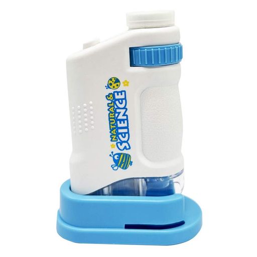 Дитяча іграшка "Мікроскоп" 3108B(Blue) щипці, скло в комплекті YG Toys (2130112)