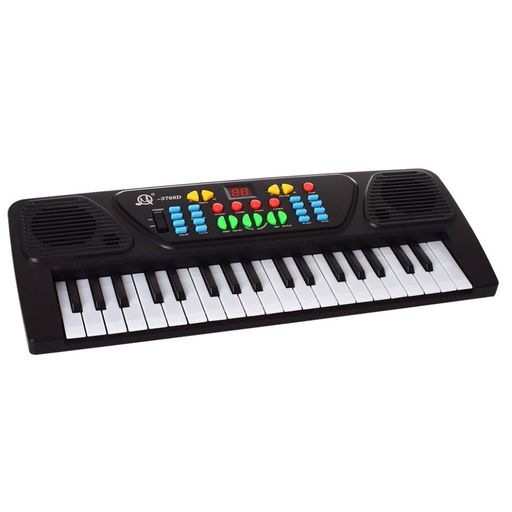 Синтезатор іграшковий MQ-3768D 43 см, 37 клавіш, від USB, мікрофон Bambi (2130135)