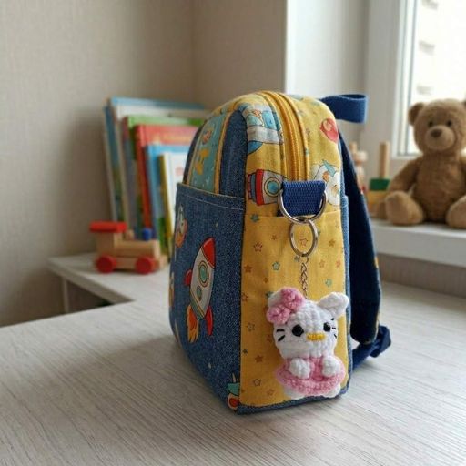 М’який в’язаний брелок Hello Kitty Хелло Кітті (OL-0014) (2131070)