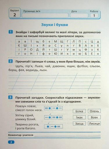 Індивідуальні роботи. Українська мова. 3 клас (2132519)
