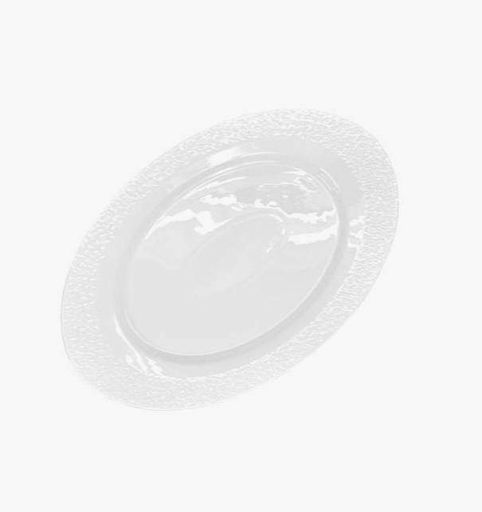 Блюдо фарфорове овальне 47 см Stenson MC4563-18 (2133729)