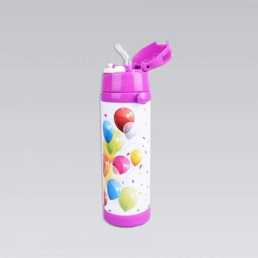 Термос із трубочкою 500 мл Maestro MR-1640-50 Pink (2133743)