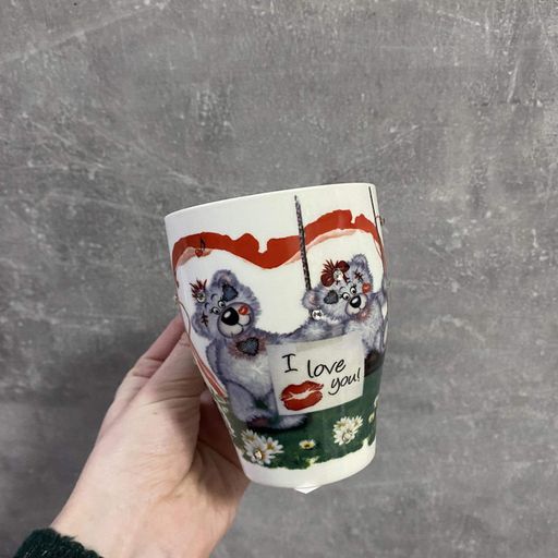 Кружка з ложкою зі стразами 300 мл S&T 2064 (2133782)