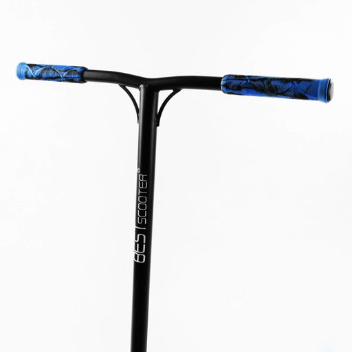 Самокат трюковий Best Scooter HIC-система пеги алюмінієвий диск та дека принт Skulls and blue hands 100 кг Різнокольоровий (105679) (2134013)