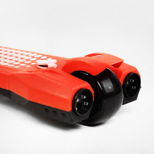 Самокат триколісний складане кермо світло звук дим Best Scooter MAXI 60 кг Orange (111439) (2134096)
