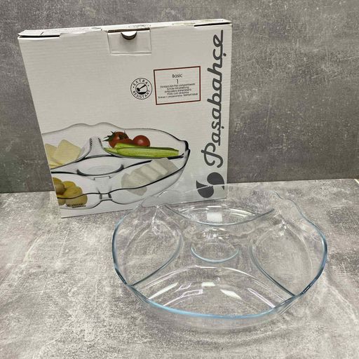Блюдо-менажниця 25 см Pasabahce Patisserie 10467 (2134181)