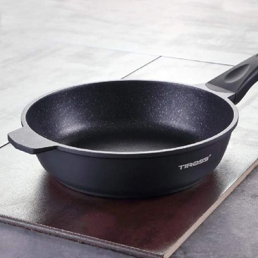 Сковорідка глибока з кришкою 24 см Tiross TS 1237 (2134205)