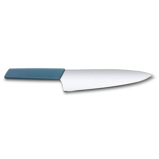 Кухонний ніж для обробки Victorinox Swiss Modern Carving 20 см Блакитний (6.9016.202B) (2134590)