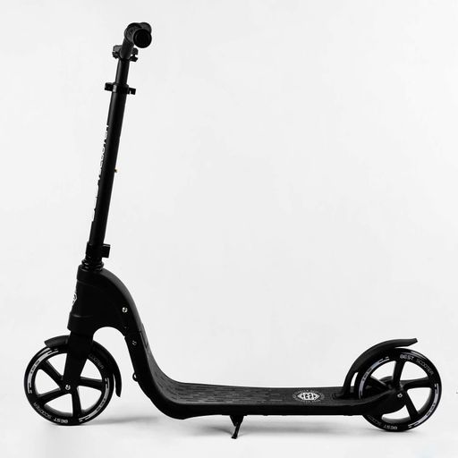 Самокат двоколісний Best Scooter c PU колесами складаний 100 кг Black (105379) (2134643)