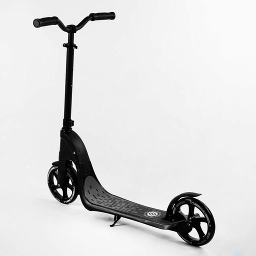 Самокат двоколісний Best Scooter c PU колесами складаний 100 кг Black (105379) (2134643)