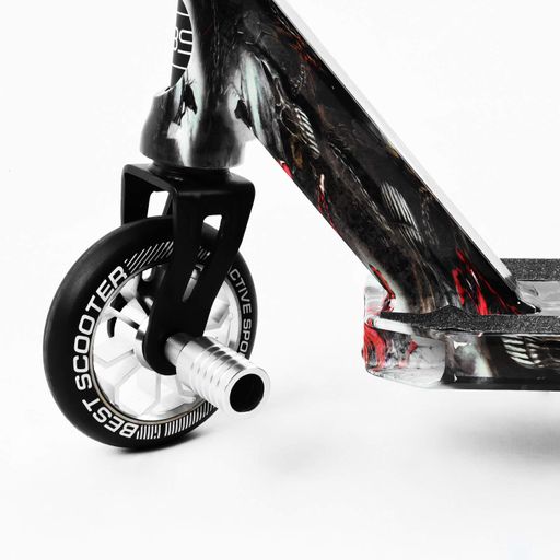 Самокат трюковий Best Scooter HIC-система пеги алюмінієвий диск та дека принт Skulls and palms 100 кг Різнобарвний (105675) (2134661)