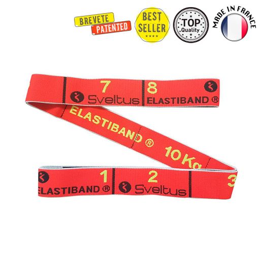 Еспандер для фітнесу Sveltus Elastiband червоний (SLTS-0142) 10 кг (2134931)