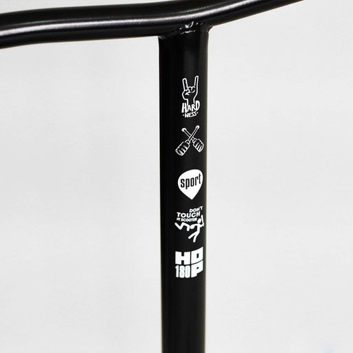 Самокат трюковий Best Scooter Hop Pro HIC-система пеги алюмінієвий диск та дека колеса PU Black (115638) (2134977)