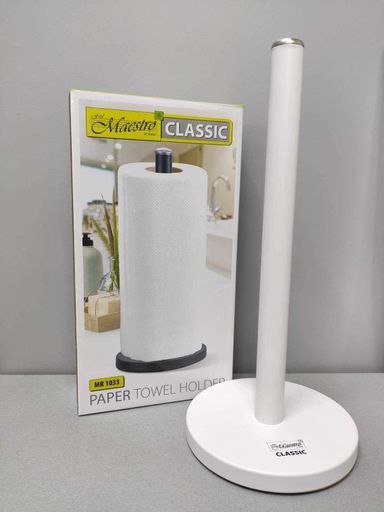 Тримач для паперових рушників на стіл Maestro 34,5 х 15 см White MR-1033 (2135011)