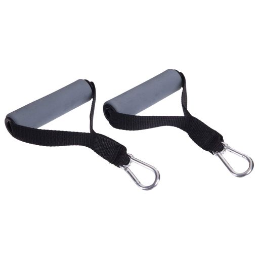 Ручки для еспандера DOUBLE CUBE FI-6429 2шт Сірий (2135227)