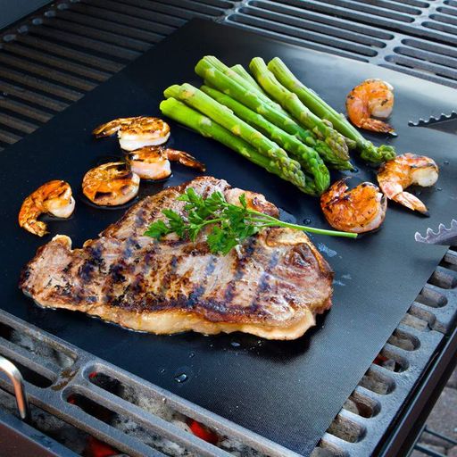 Набір антипригарних килимків GT Plat для гриля та BBQ гриль-мат 3 шт (4033BBQ) (2135244)