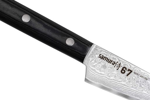 Ніж кухонний овочевий 98 мм Samura 67 Damascus (SD67-0010M) (2135403)