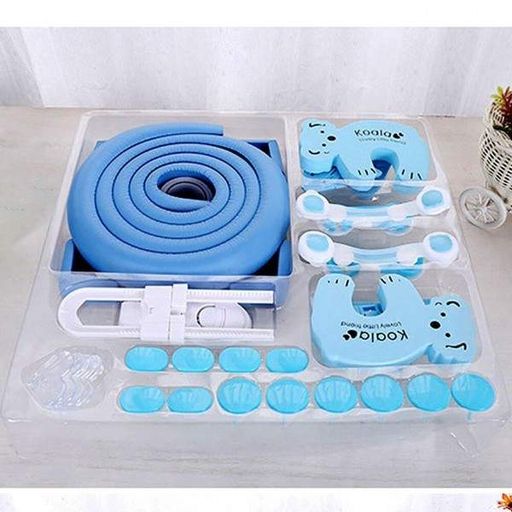 Дитячий комплект безпеки у будинку Блакитний Baby Safety HFH55-B (2135449)