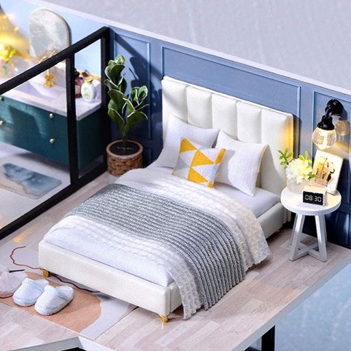 Ляльковий будинок DIY Cute Room Вілла Затишне життя (2135461)