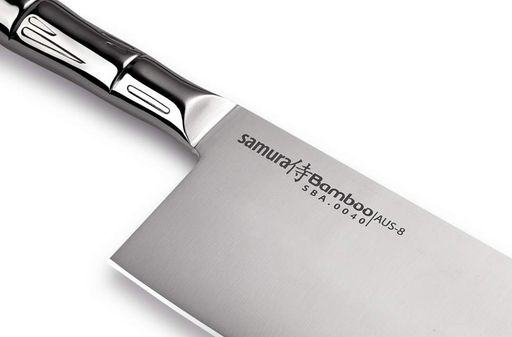 Ніж-топірка кухонна 180 мм Samura Bamboo для м'яса (SBA-0040) (2135493)
