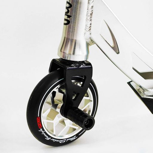 Самокат трюковий Best Scooter Freestyle Pro HIC-система пеги алюмінієвий диск та дека колеса PU White (115639) (2135757)