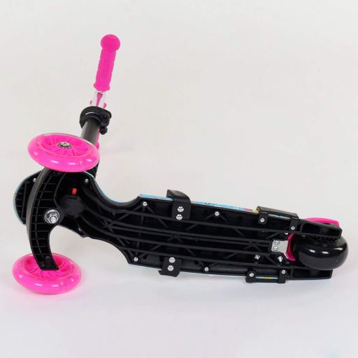 Самокат 5в1 Best Scooter (PU колеса з підсвічуванням) Абстракція Multicolor (84217) (2135896)