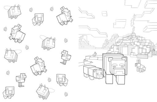 MINECRAFT. Офіційна розмальовка пригод (2137164)