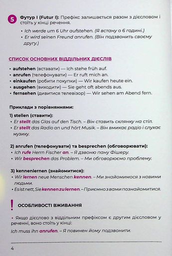 Воркбук для вивчення німецької граматики Deutsches Grammatikbuch В1 (2137960)