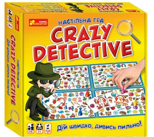 Настільна гра "Crazy detective" (2140777)