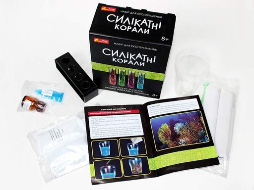 Настільна гра "Набір для експериментів. Силікатні корали" (2140786)