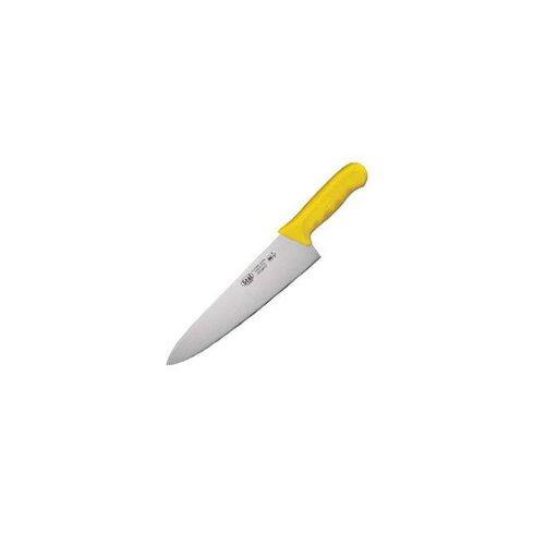 Ніж кухарський WINCO STAL пластикова ручка жовтий 25 см (04234) (2141179)