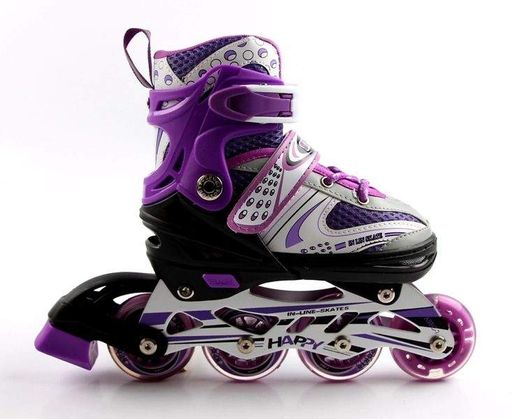 Роликові ковзани Happy 29-33 Violet (1279472846-S) (2141324)